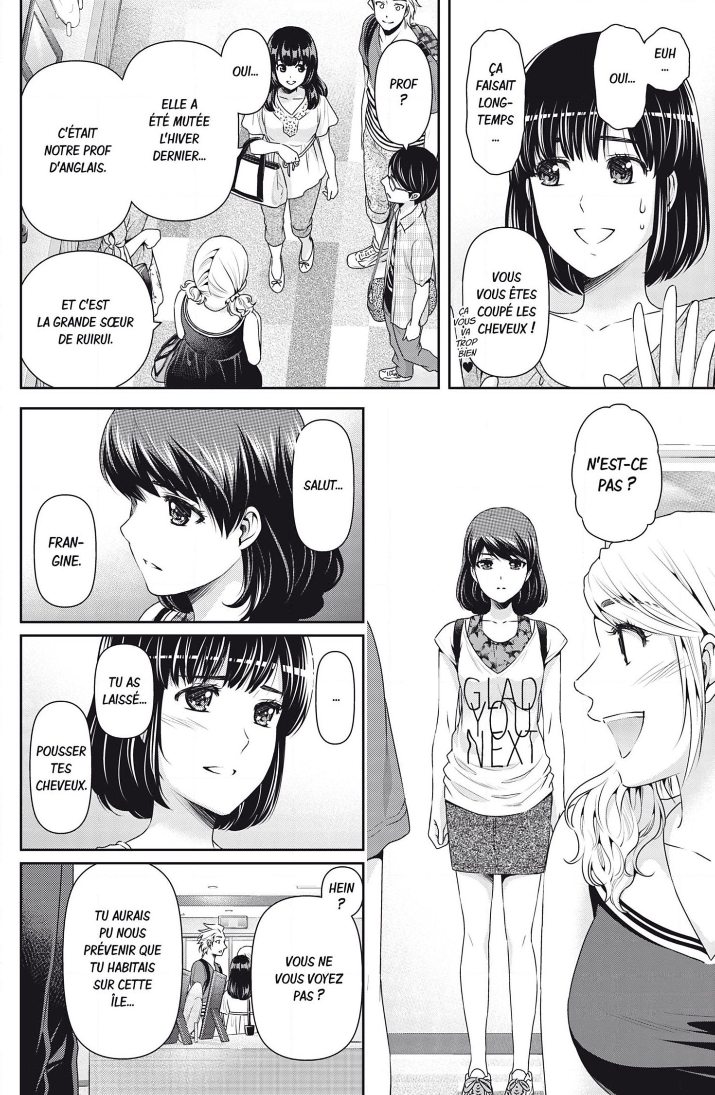 Domestic Na Kanojo: Chapter 97 - Page 1